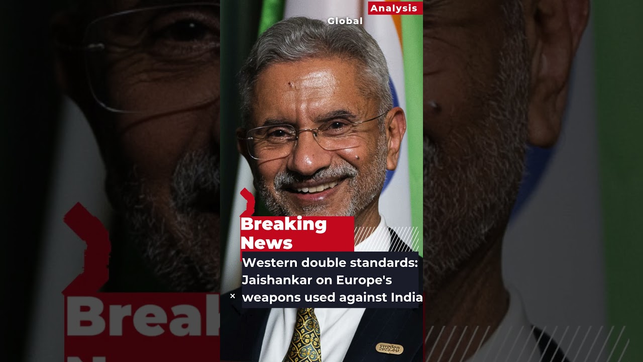 Jaishankar on Europe's weapons used against India #short #europe #news #sjaishankar #diplomacy #news