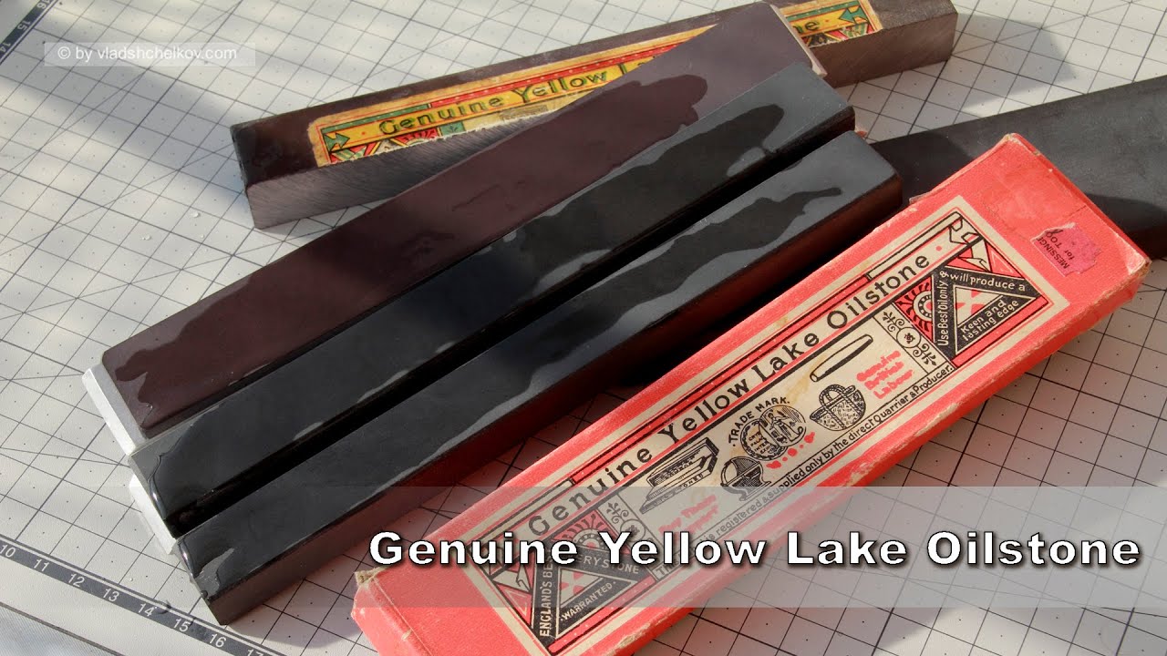 Сравнение - Сланец Genuine Yellow Lake Oilstone / Slate Genuine Yellow Lake Oilstone