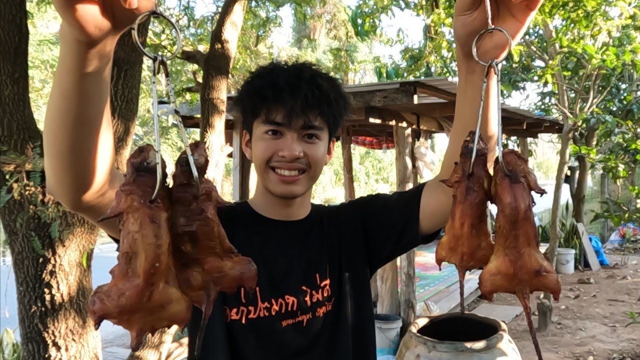 หนูนาอบโอ่งมิสเตอร์นนท์ ทำเองกับมือไม่รู้จะออกมาแซ่บหรือป่าว.