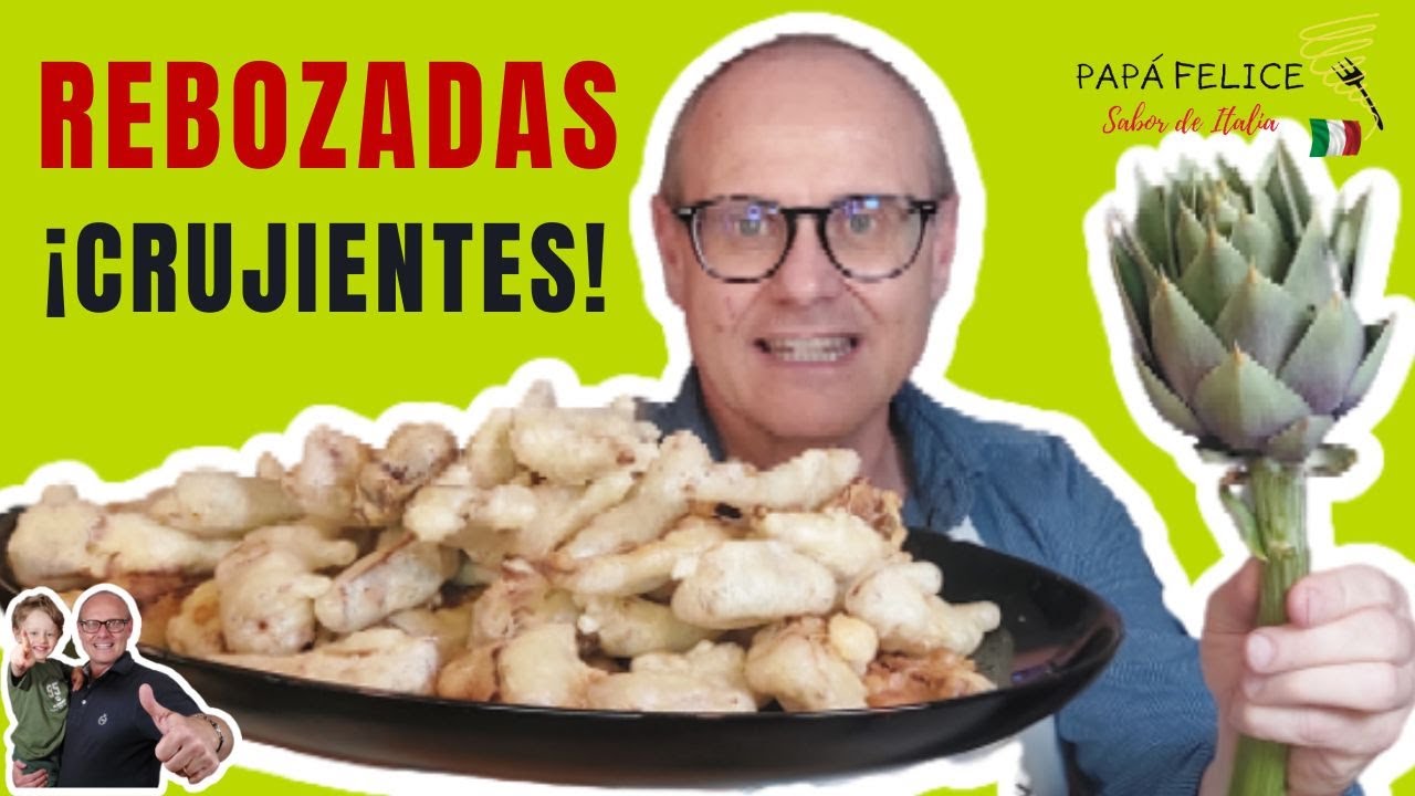 🇮🇹 ¿Cómo obtener Alcachofas Rebozadas Crujientes?