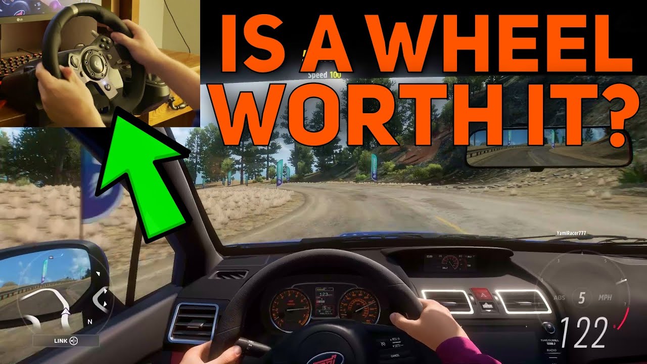 Is it worth using a SIM RACING WHEEL in Forza Horizon 5? (Logitech G920 Gameplay Review)