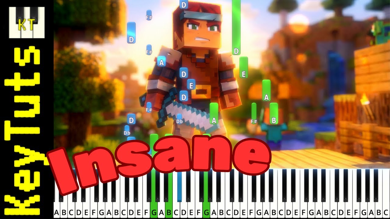 Halland [Minecraft Dungeons] - Insane Mode [Piano Tutorial] (Synthesia)