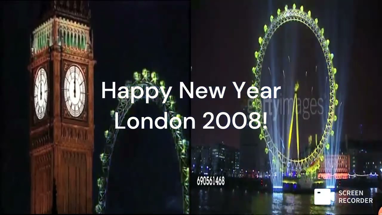 London NYE 2008