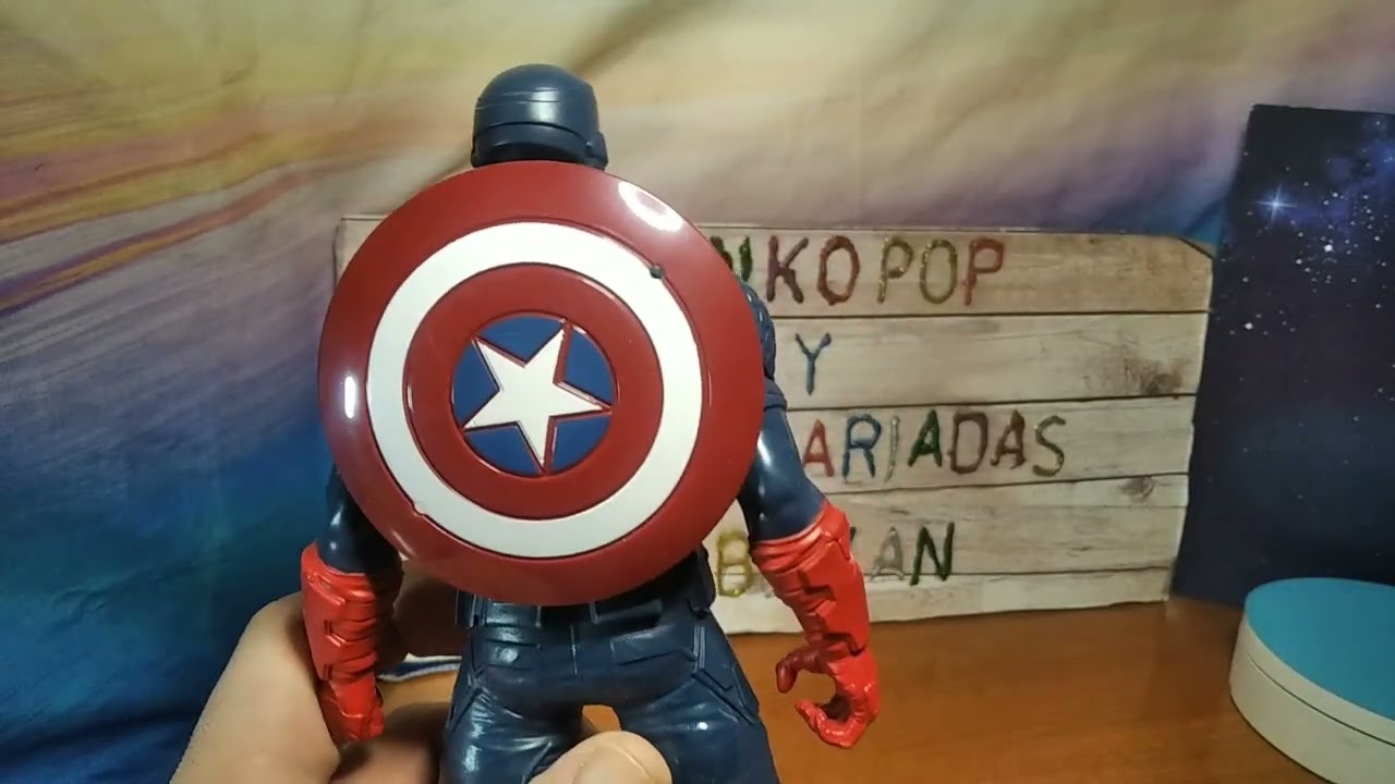 UNBOXING de la figura del capitan América 🎄🔔👍💚