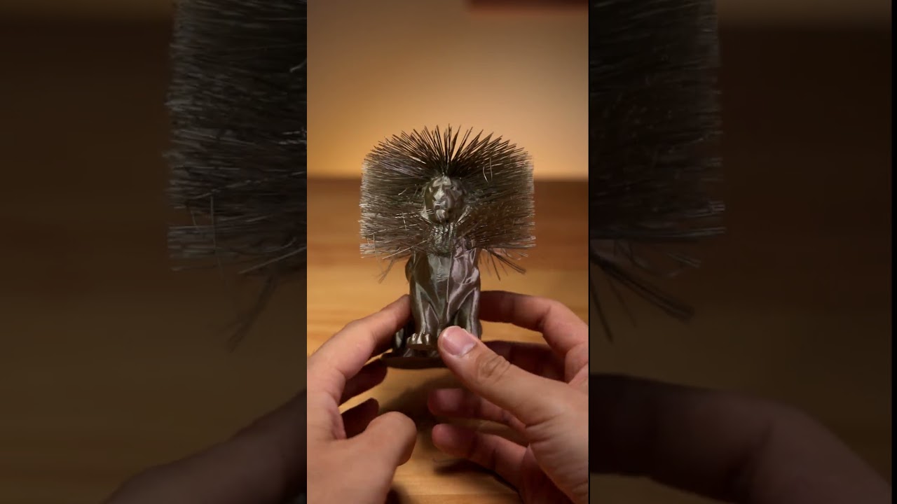 If a lion can be 3d printed?!