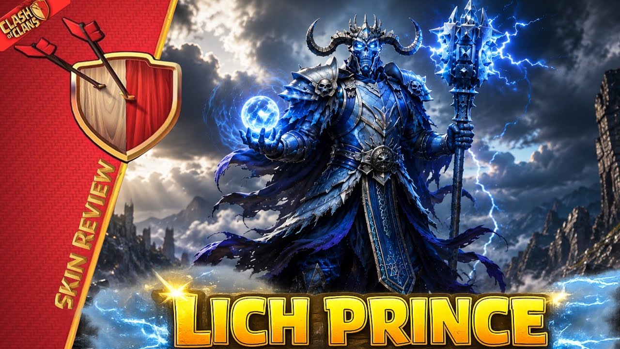 🔮 Lich Prince Skin Review | August 2026 | Clash of Clans | Clashflict 💀
