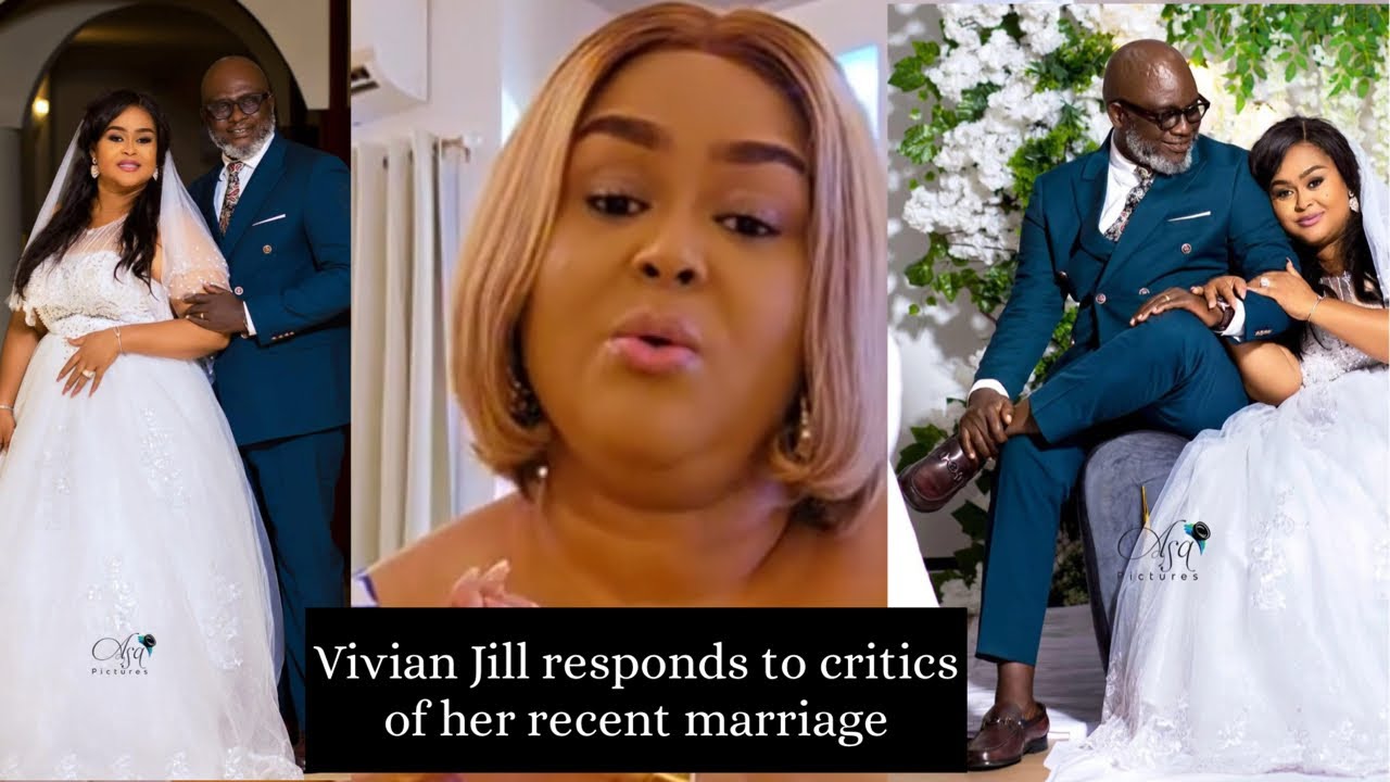 Vivian Jill responds to critics of her recent marriage 