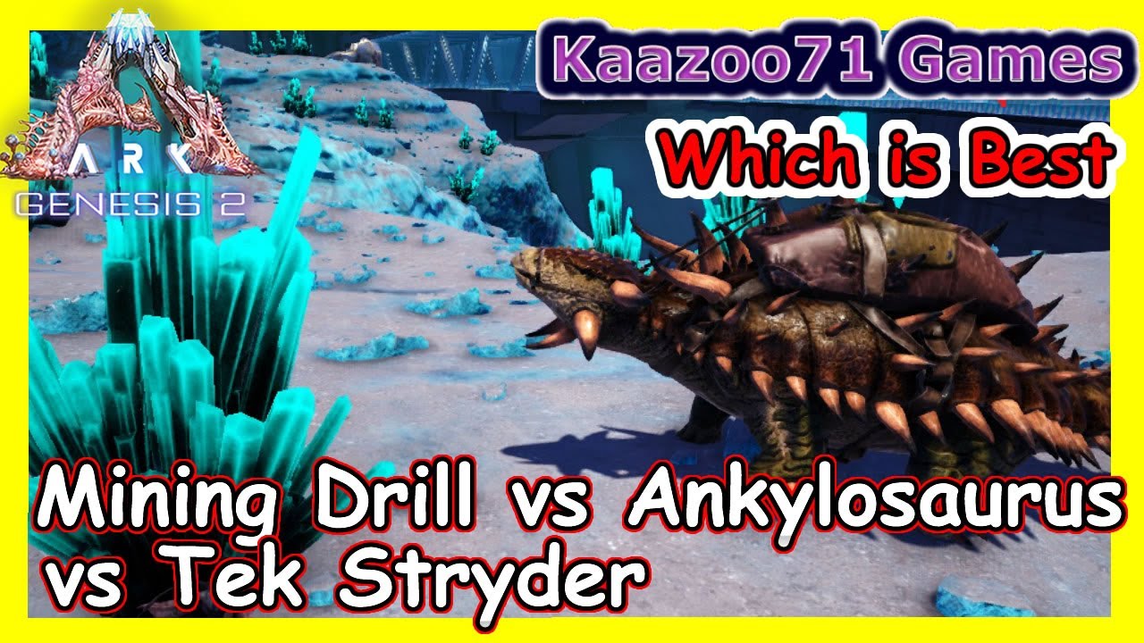 Ark Genesis 2 How to Get Element💥 Best Harvester