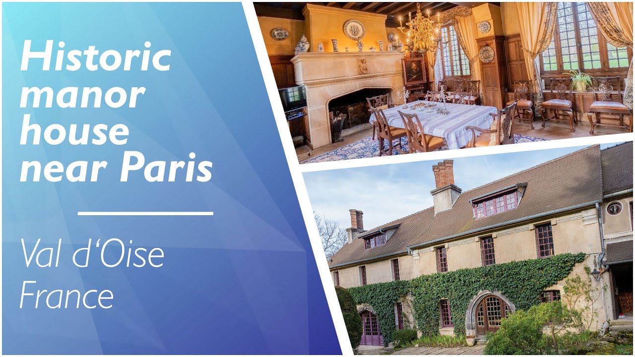 Characterful Manor from the 17th century set 30 min away from Paris &ndash; Ref.: A10268