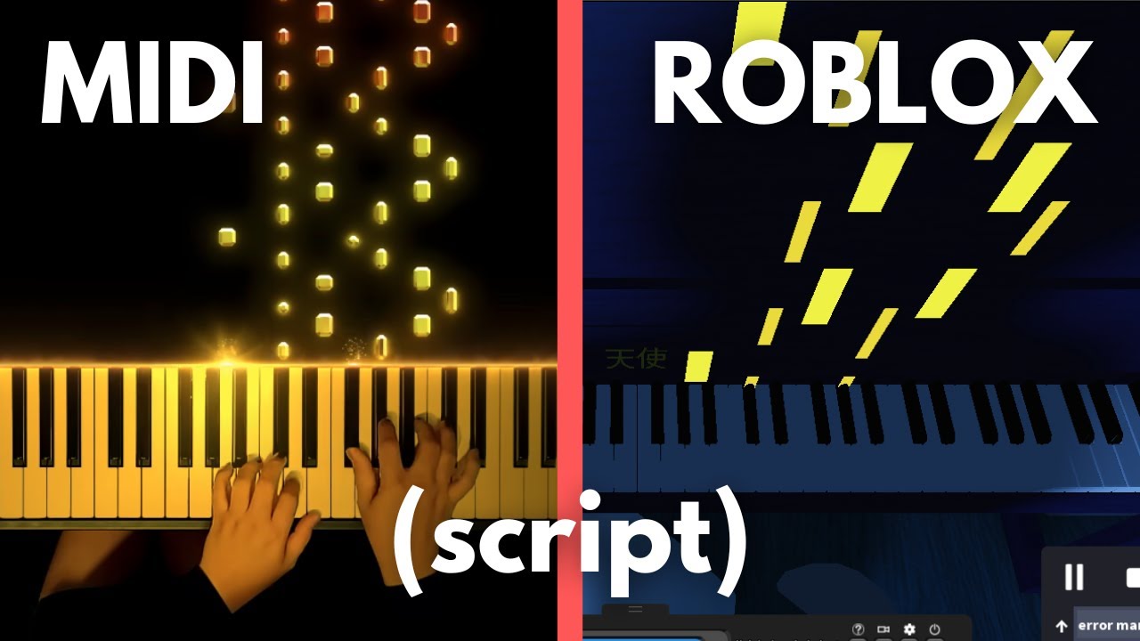 Convert ANY SONG Into Roblox Piano Autoplay Scripts (midi2lua + talentless gui)