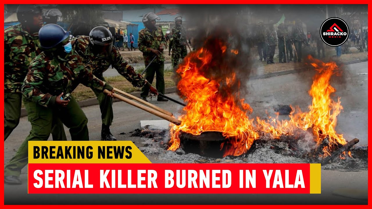 SAD! SEE HOW SERIAL K!LLER IN GEM YALA LYNCHED BY MOB JUSTICE