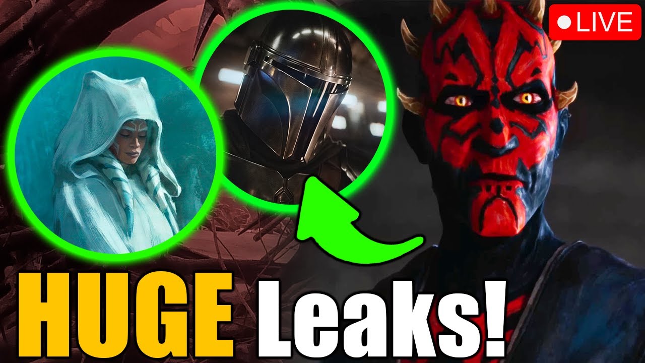 Ahsoka Season 2 LEAKED Set Photo! Maul NEWS! Mando & Grogu Trailer CONFIRMED! (& More News) - LIVE!