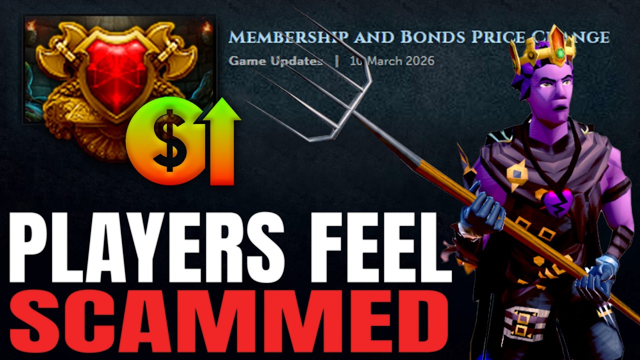 RuneScape PLAYERS RAGE over Membership PRICE INCREASE