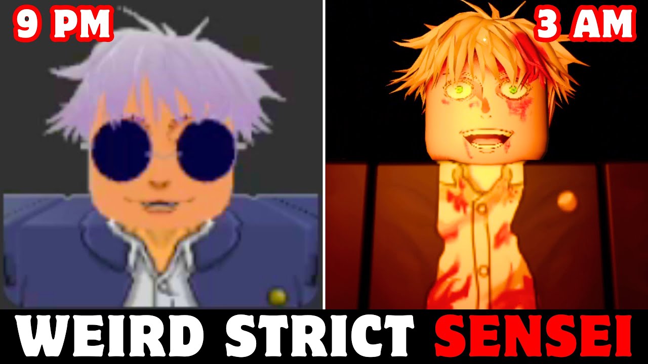 Weird Strict Sensei - Full Walkthrough | ROBLOX