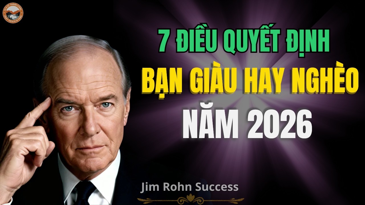 Tư Duy Làm Giàu: 7 Nguyên Tắc Quyết Định Bạn Giàu Hay Nghèo Trong Năm 2026