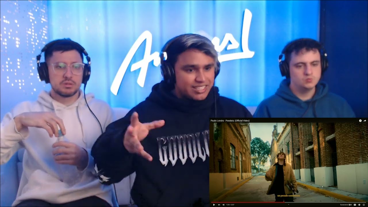 [Reacción] Paulo Londra - Posdata: (Official Video) | ANYMAL LIVE 🔴