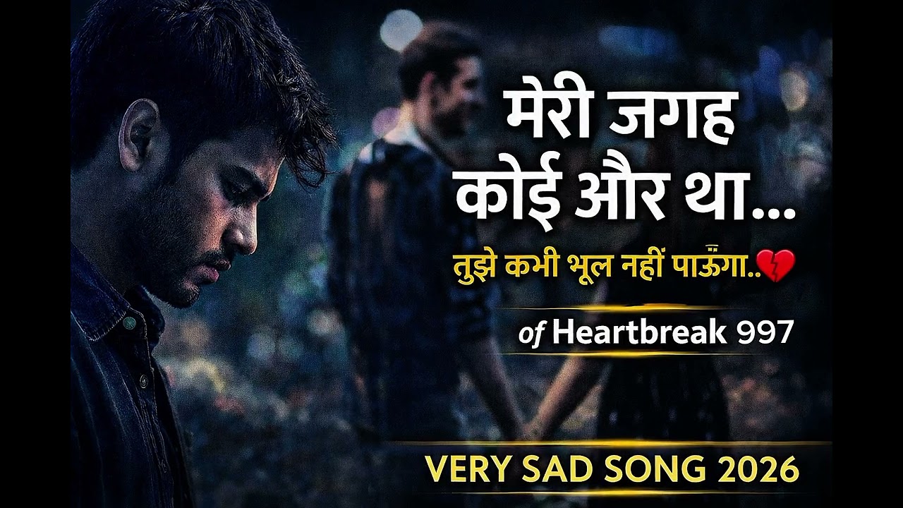मेरी जगह कोई और था… 💔 | ऐसा दर्दनाक गाना जो दिल तोड़ देगा | Very Sad Song 2026 ofHeartbreak997 