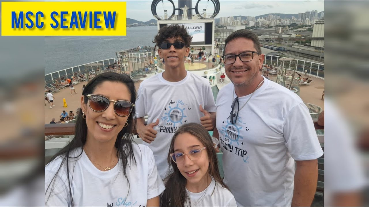 Como é o EMBARQUE NO MSC SEAVIEW?
