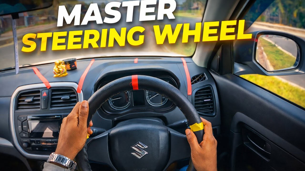 MASTER The Steering Wheel in 10 Minutes! | FULL Beginner Driving Training & Control HACKS!