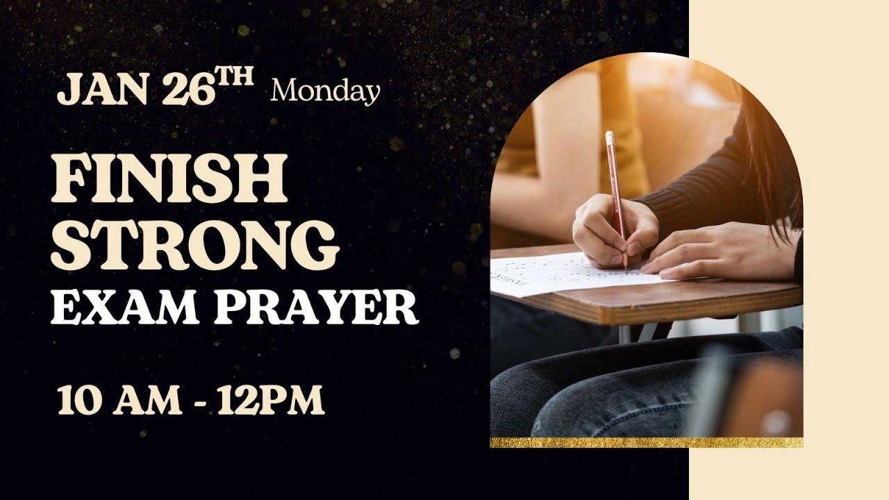 🔴Live | Finish Strong Exam Prayer | Pr.Melchiz Spurgeon | Mahima Evangeline