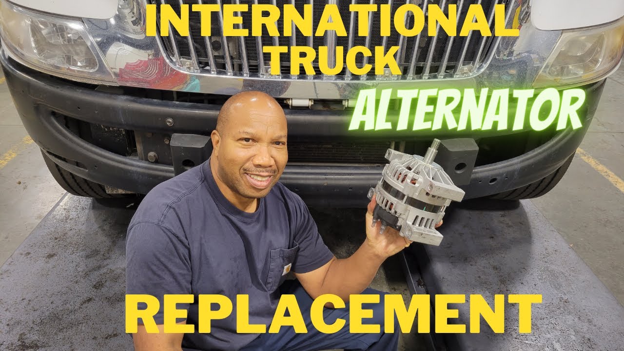 International Truck Alternator Replacement