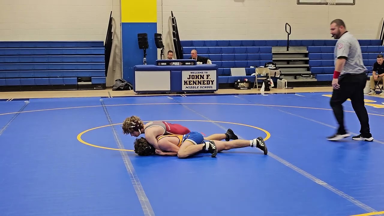 Matt wrestling 1/6/26 pin