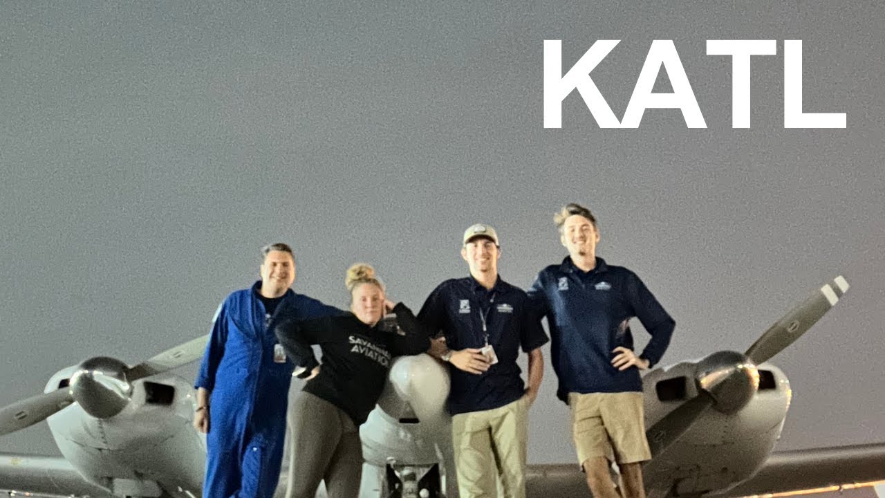 We landed at the busiest airport in the world: Atlanta (KATL)