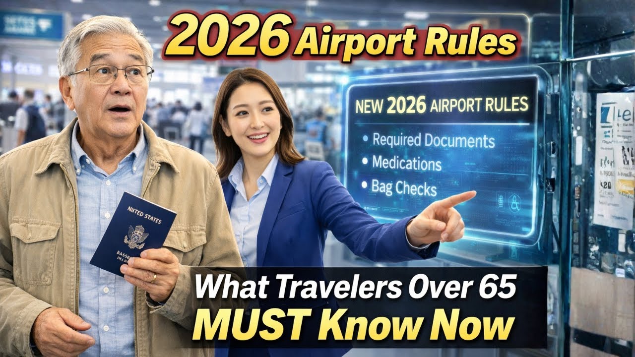 New 2026 Airport Rules: What Travelers Over 65 MUST Know Now,