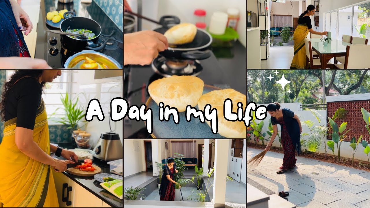 ഇങ്ങനെയൊക്കെയാണ് എന്റെ ഒരു ദിവസം | Cooking & Cleaning |breakfast recipe | Lunch