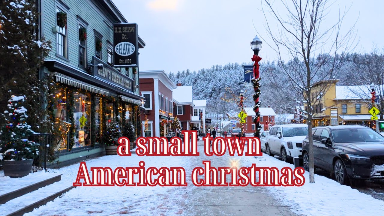 The magic of Christmas in Vermont 🎄 a story from yesteryear
