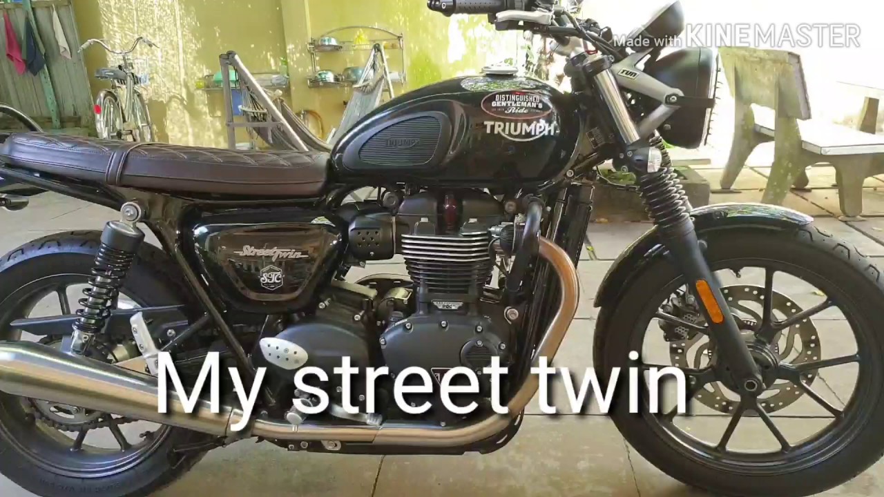 Street twin triumph few customs / Adventure Kelvinhuynh