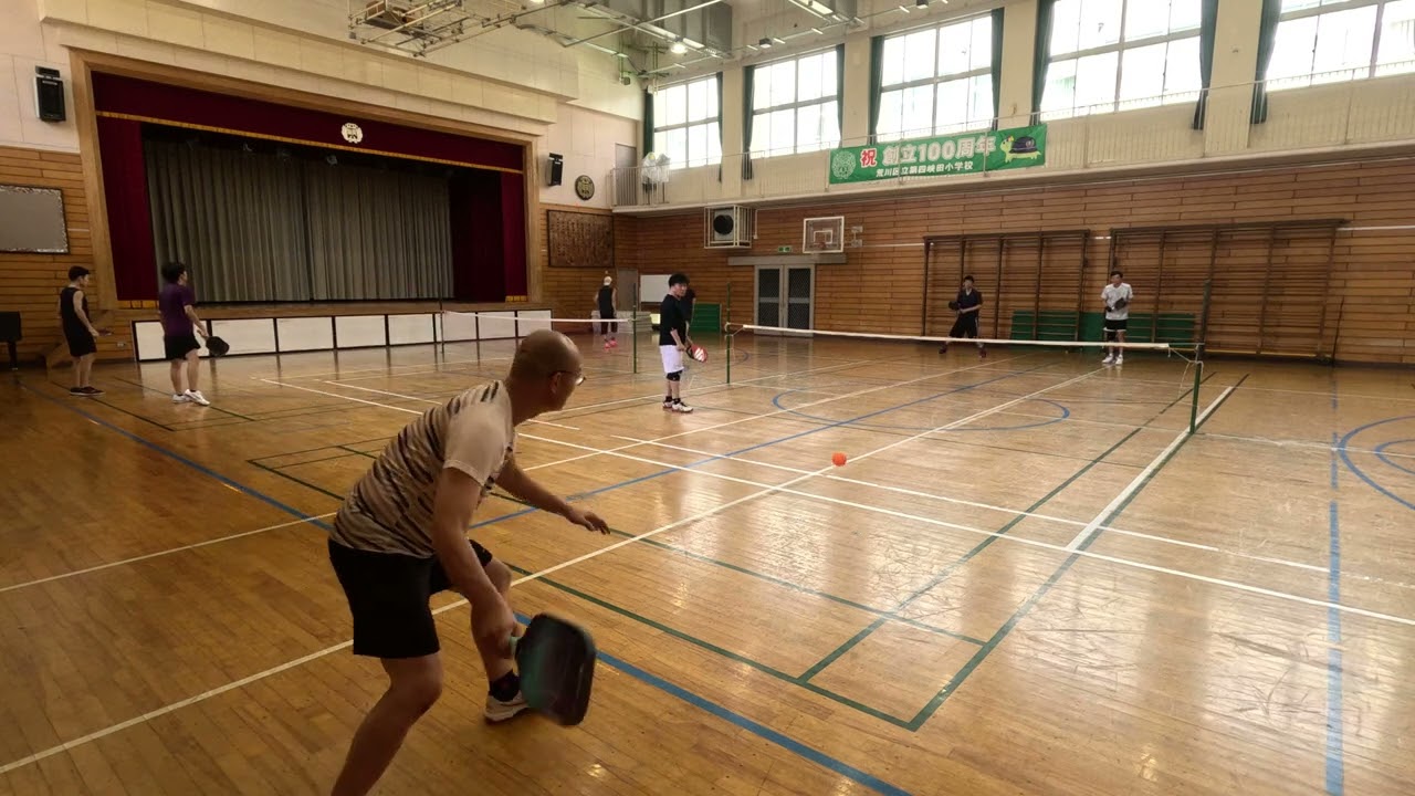 2025年8月16日（土） tokyo BLAZE pickleball 練習風景 09