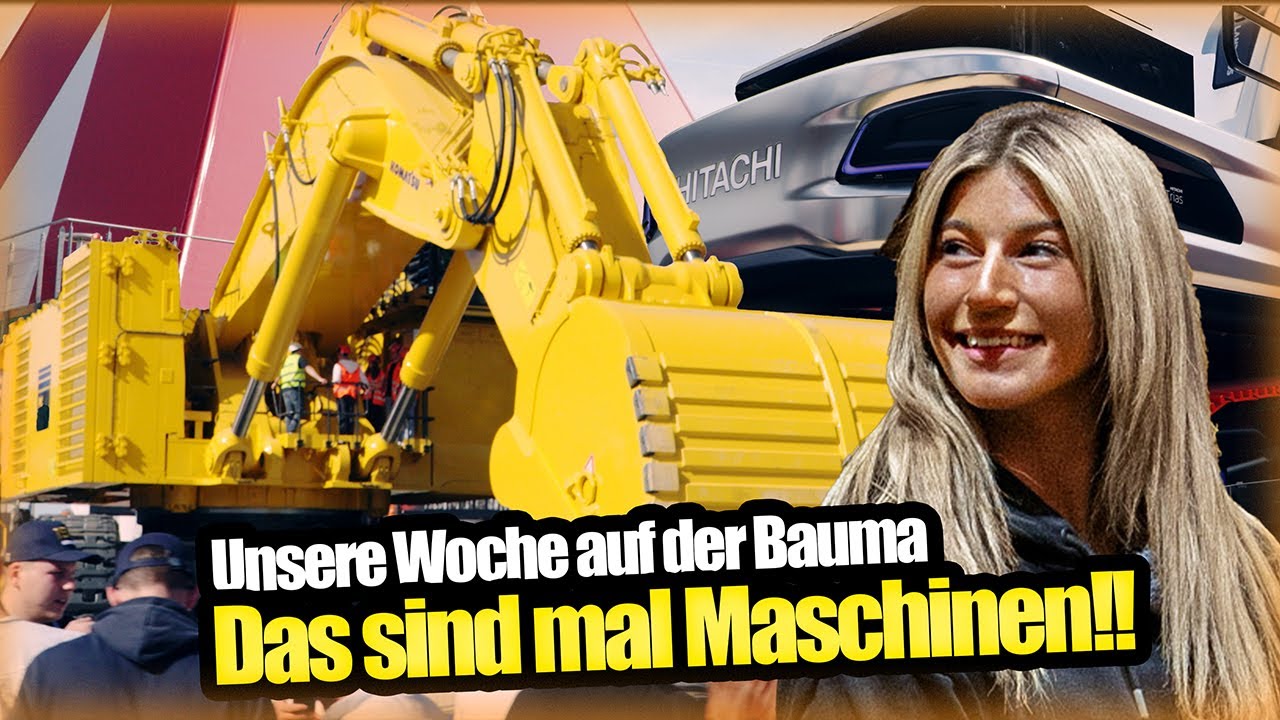 Unmengen an geilen Maschinen auf der Bauma 2025!!!