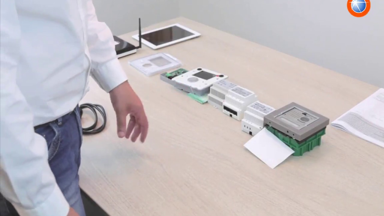 Comelit Kit VIP 8512 IM & 8513 IM, Verkabelung und Installation