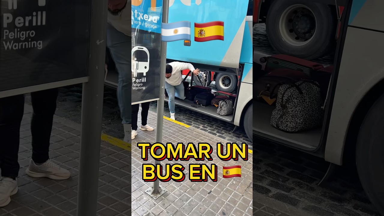 &iquest;Confiar&iacute;as en dejar tu valija as&iacute;? Bienvenidos a los buses en Espa&ntilde;a