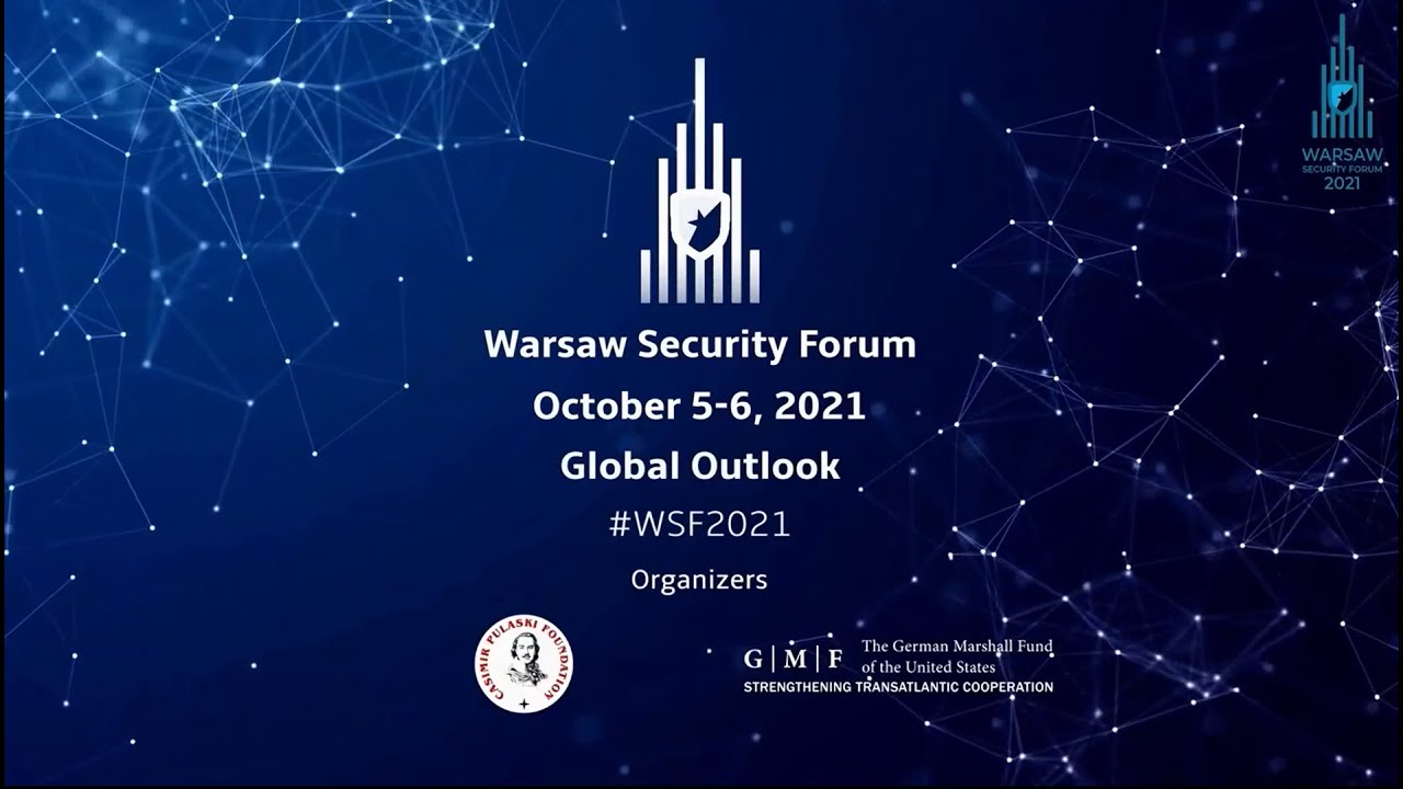 2021 Warsaw Security Forum (DAY 2) &ndash; 11 &ndash; Conversation (M. &Scaron;efčovič )