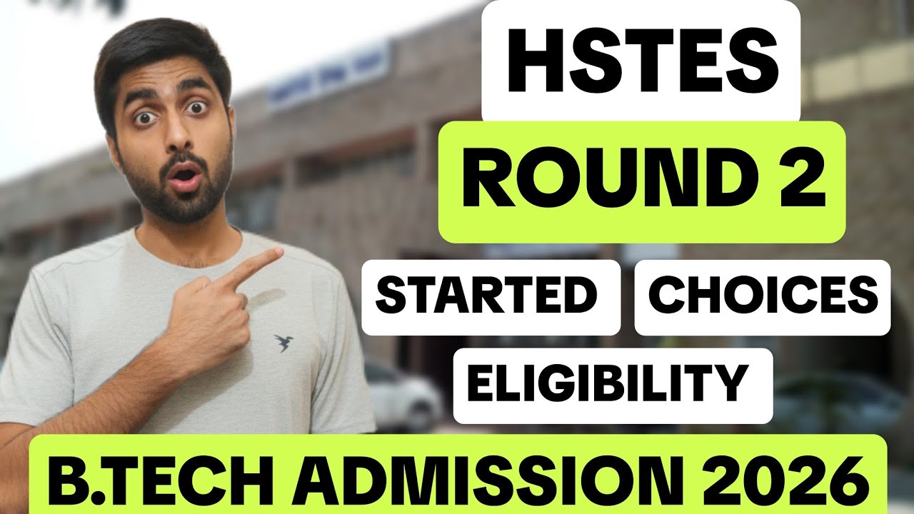 HSTES Round 2 Complete Details Eligibility Choice Filling 😱 YMCA UIET Haryana 2026