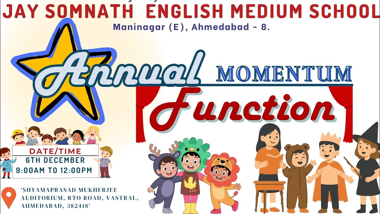 Annual Function 2025 (Momentum) Jay Somnath English Medium School