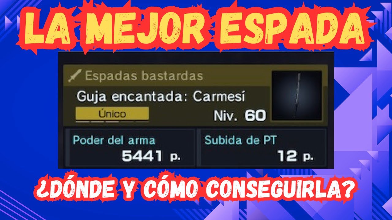 La Mejor Espada en  Xenoblade Chronicles X Definitive Edition | Guja Encantada Carmesí