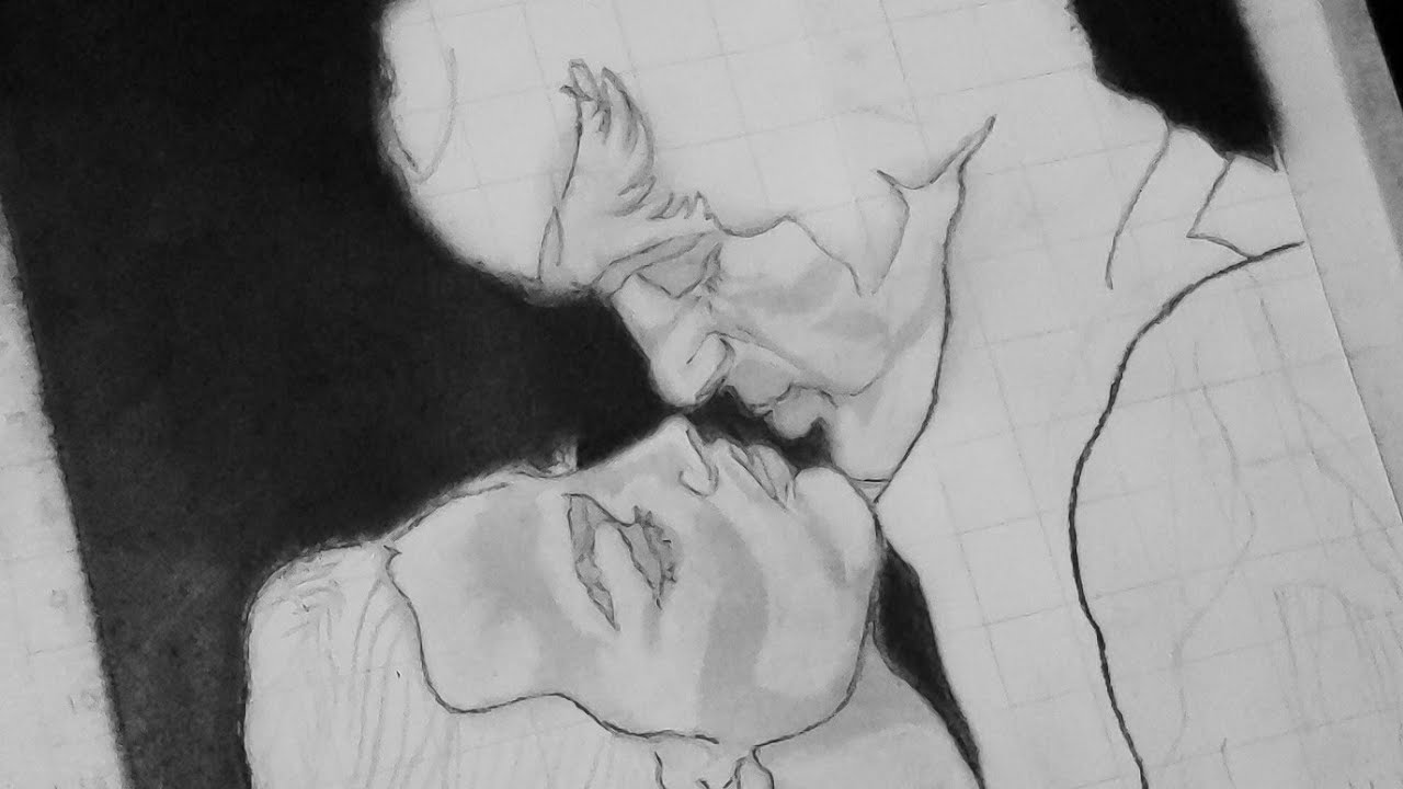 Realistic drawing process