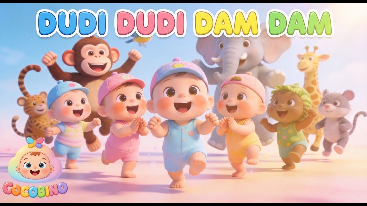 Dubi Dubi Dum Dum Dance Party 💖 | Funny Baby Moves | Kids Song #cocomelon #babysongs #kidssong