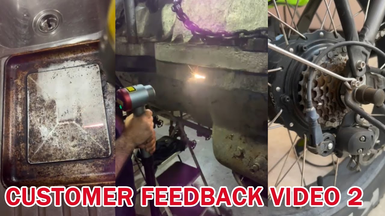 Real Application of Laser Cleaning Machine: Customer Feedback