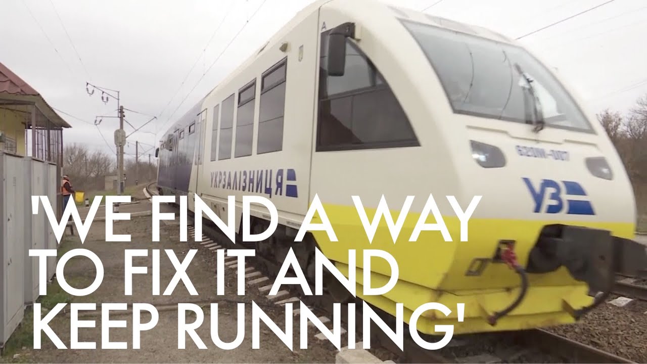 Ukraine vows to repair shattered rail network to reconnect retaken towns from Russia