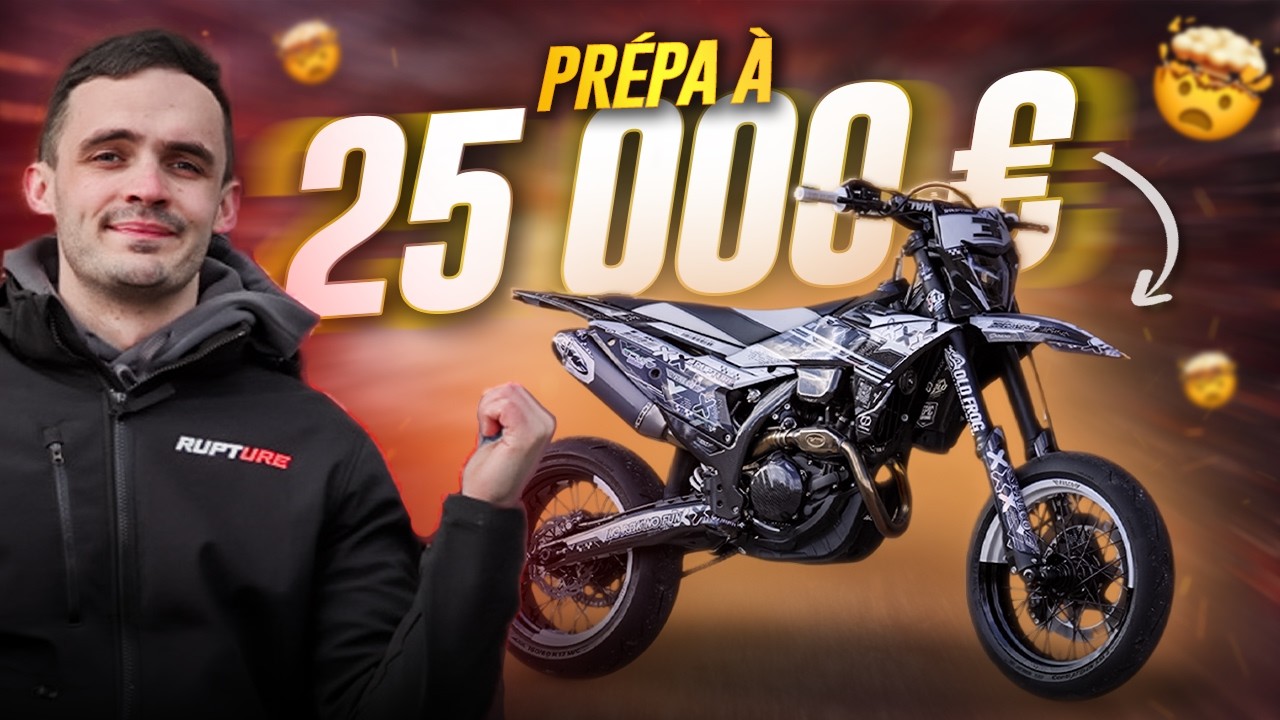 25000&euro; DANS MA PR&Eacute;PA SUPERMOT ? KTM 500 EXCF 🚀