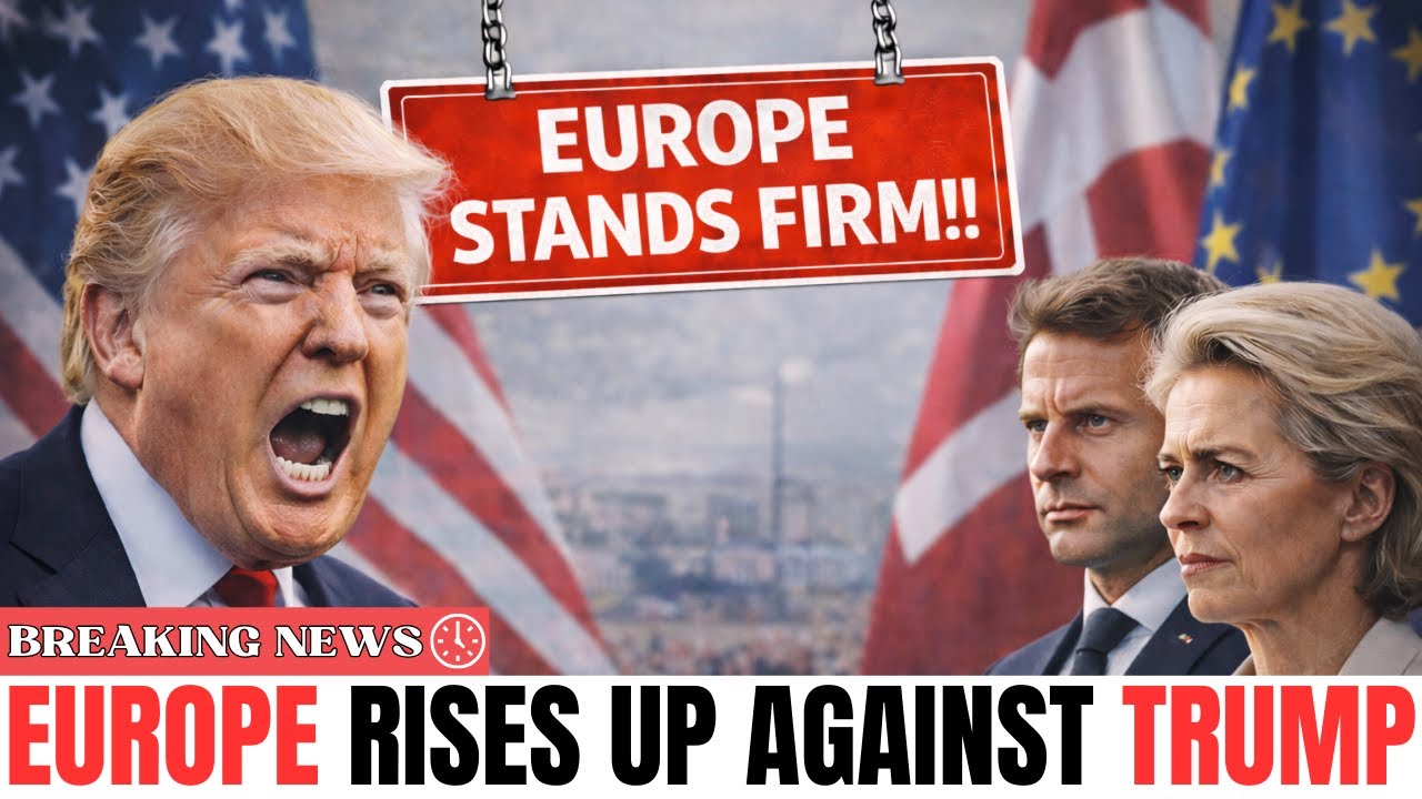 BREAKING NEWS!!! EUROPE confronts TRUMP over a hidden POWER MOVE no one saw coming