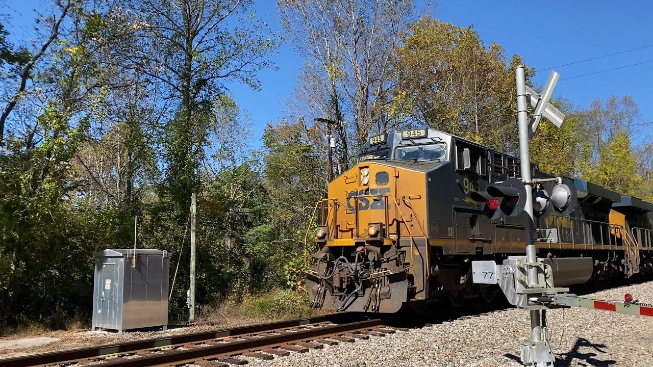 CSX cranks up the Clinchfield with the heavy tonnage!!