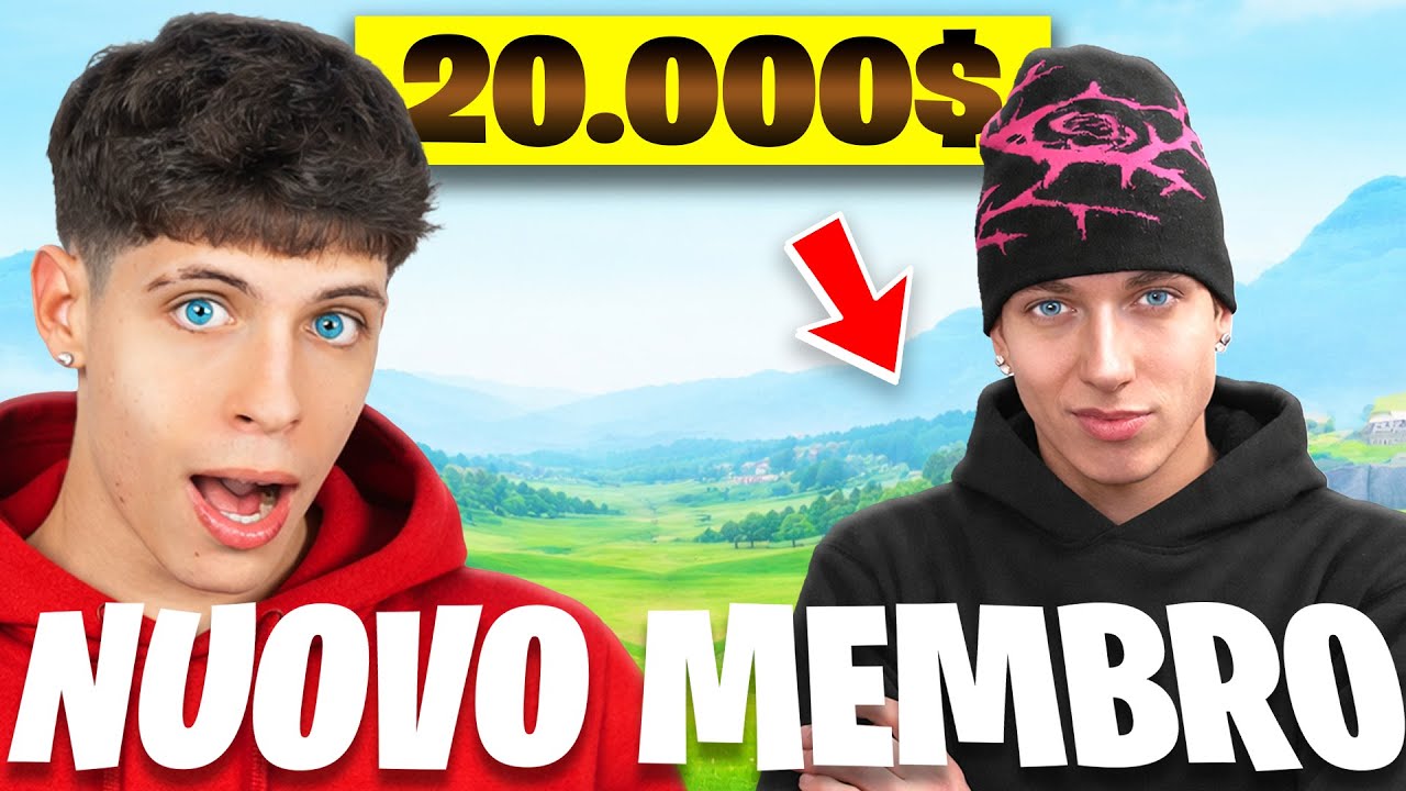 È ENTRATO UN ALTRO PRO PLAYER CON 20.000$ EARNINGS NEL MIO TEAM?!