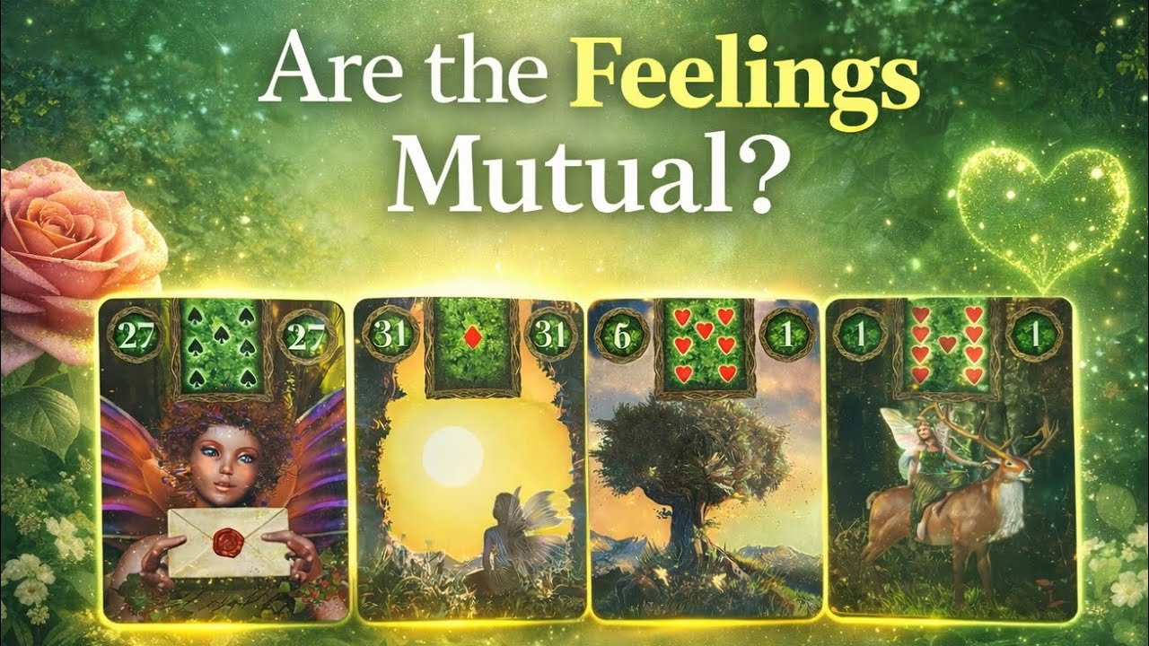 ✨ 💞 Are The Feelings Mutual? 🔮 Pick A Card Tarot Reading