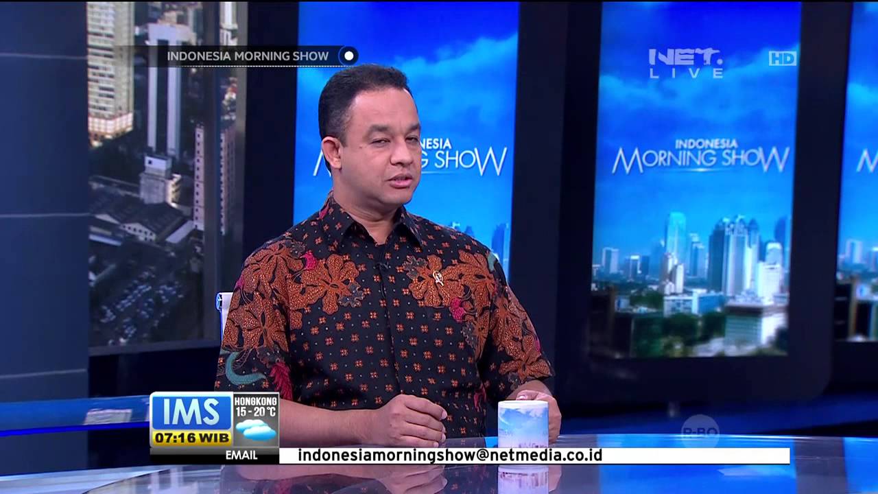 Talk Show bersama Menteri Pendidikan dan Kedudayaan Anies Baswedan - IMS