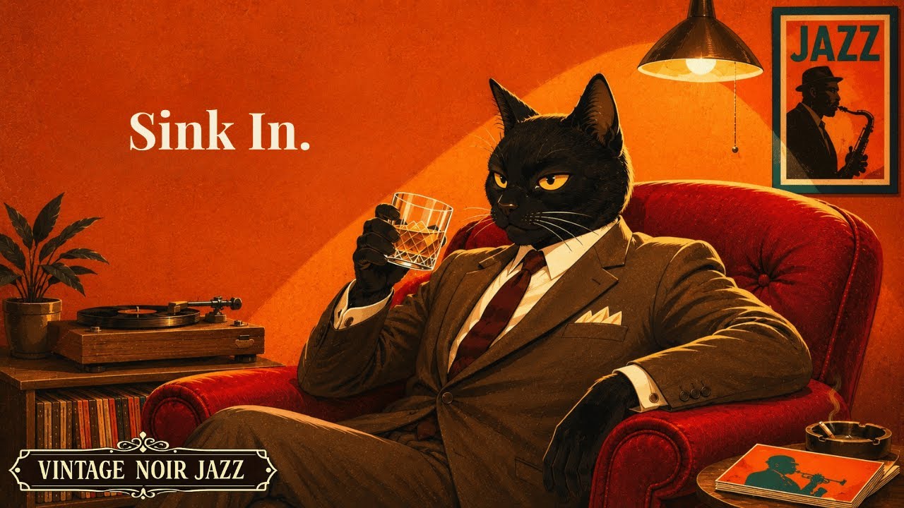 🎷Sink In. &ndash; Vintage Noir Jazz for Whiskey, Warm Light & Slow Evenings